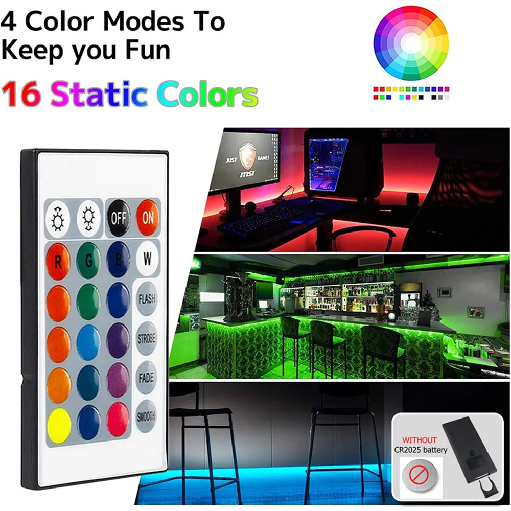 5V USB RGB COB Strip 576Leds/M Color Changing LED Strip Lights