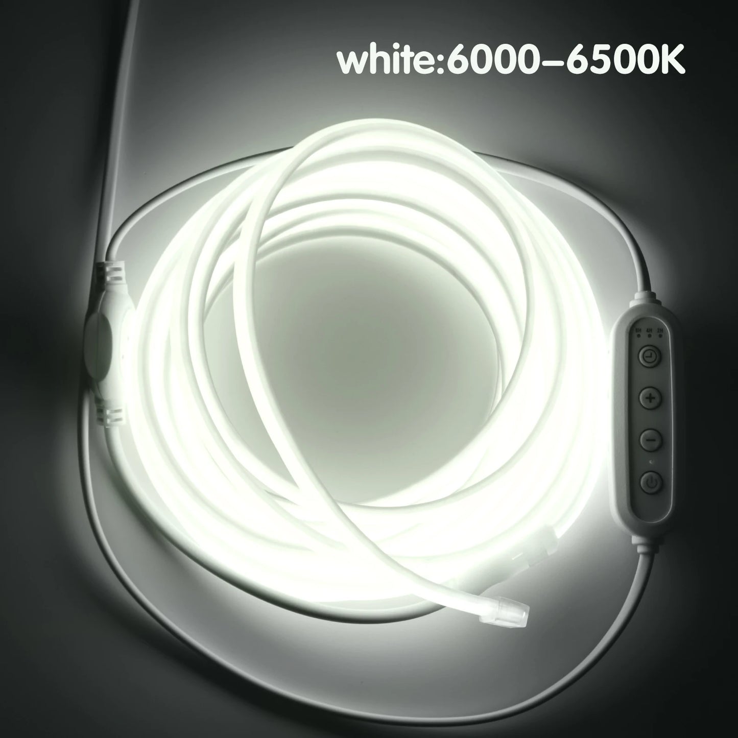 AC 220V/110V Timing Dimmable COB Neon Strip Flexible Light