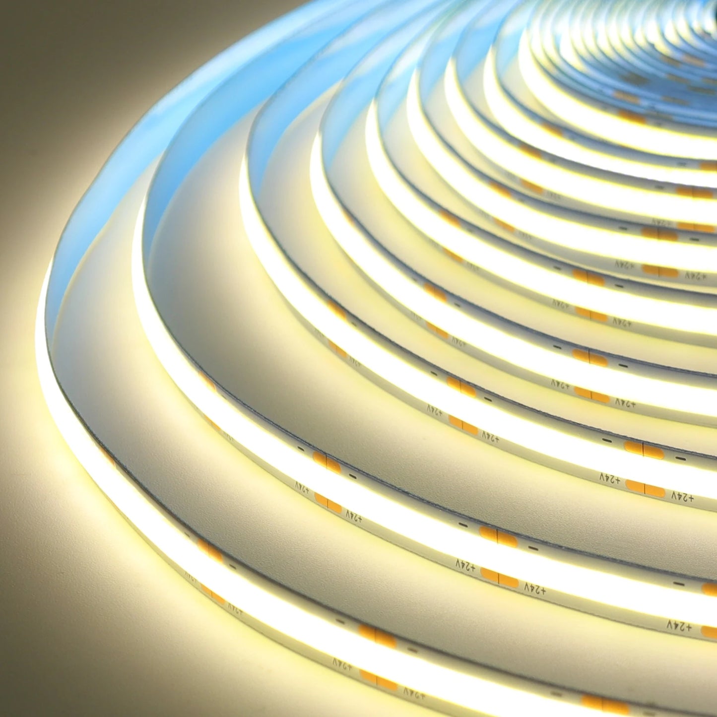 DC12 24V COB LED Strip Light 528Leds/m Flexible Tape