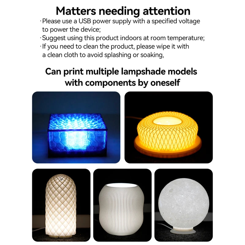 For Bambu Lab Led Lamp Kit Adjustable Light Kit Led Light Parts