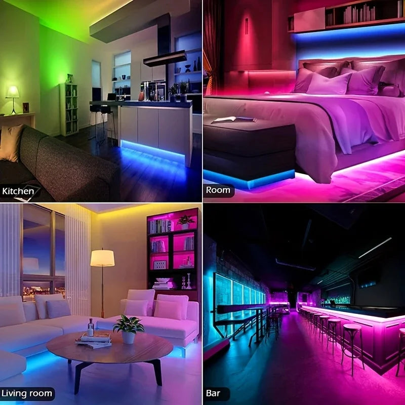 LED Strip Lights Infrared RGB Lighting For TV Background