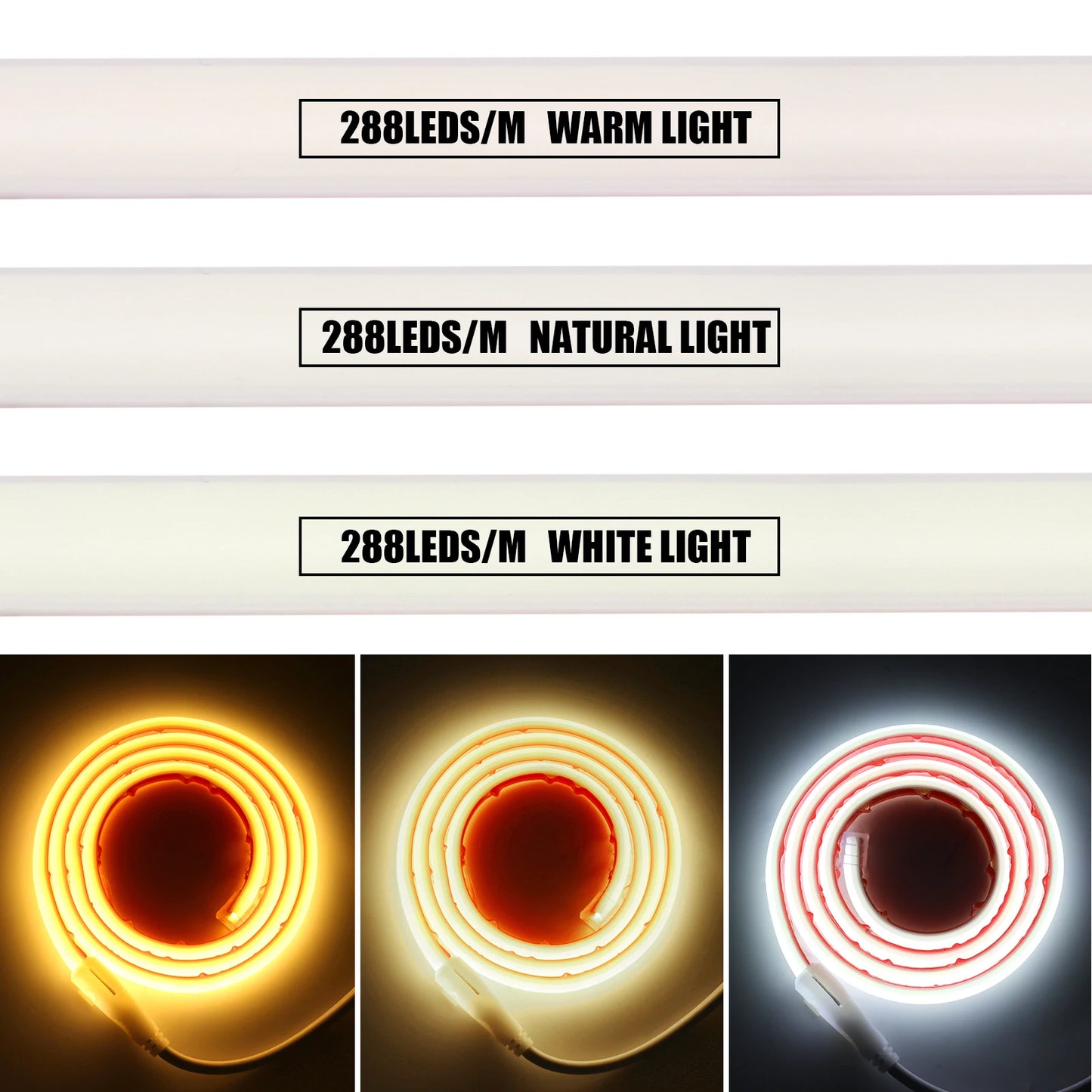 220V Dimmable Flexible Adhesive Tape for Home Garden Lighting
