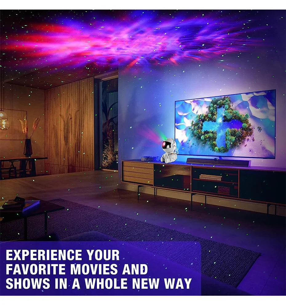 Galaxy Star Astronaut Projector Light Starry Sky Porjectors Lamp