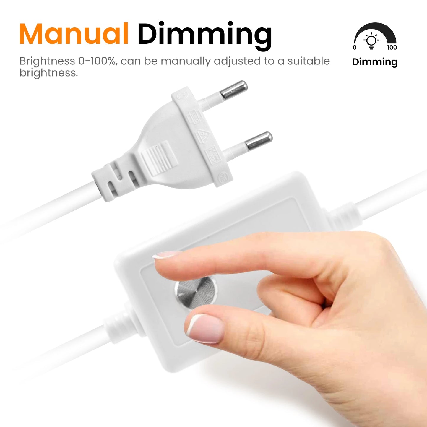 220V Dimmable Flexible Adhesive Tape for Home Garden Lighting