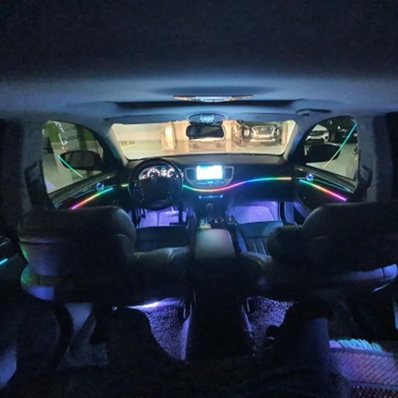 Universal Symphony Car LED Ambient Light 64 RGB Color Car Interior