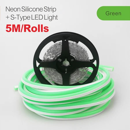 6/8mm 5M/Rolls DIY Separate Silicone Neon Strip Led Tape
