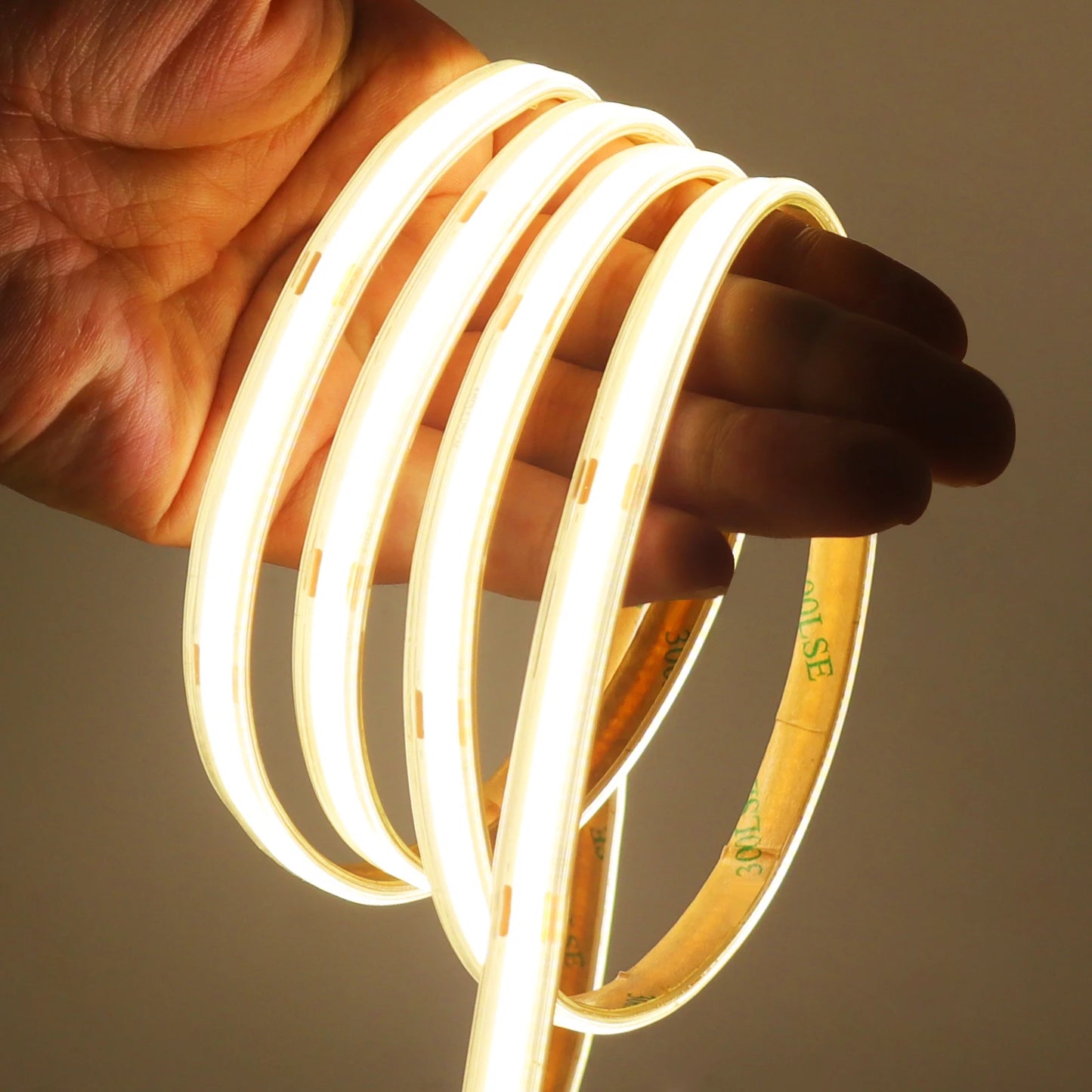 IP67 Waterproof 12/24V COB LED Strip Light 480LED/m Dimmable