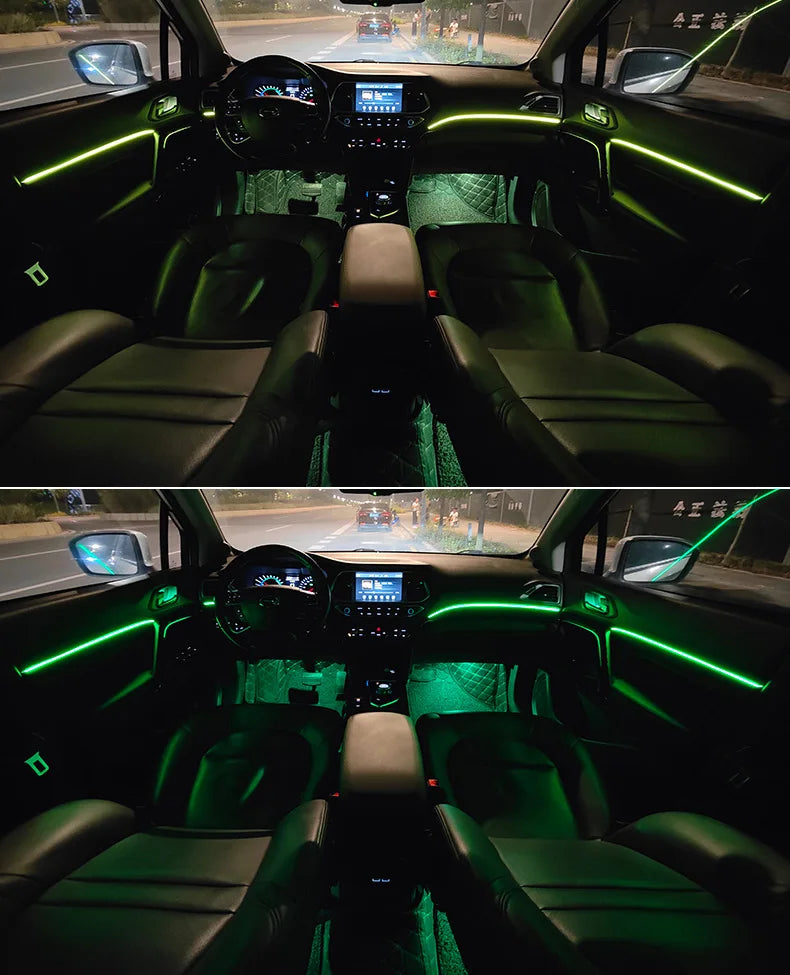 Universal Symphony Car LED Ambient Light 64 RGB Color Car Interior