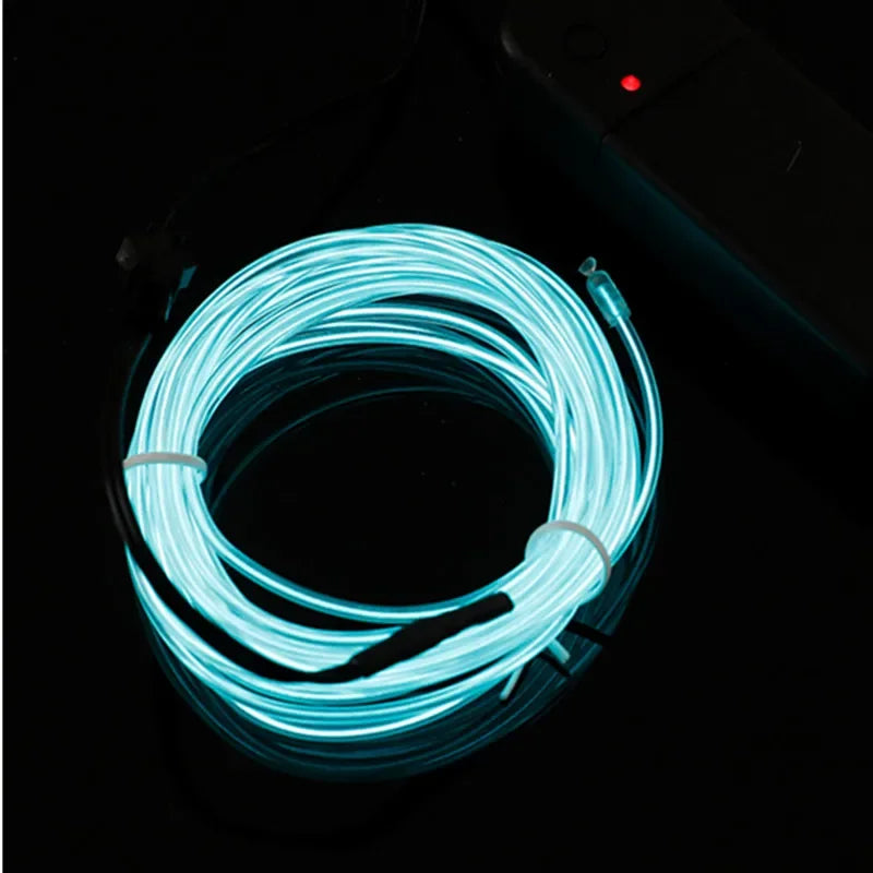 1M/2M/3M/4M/5M Flexible Neon Light EL Wire Led Neon Led Strip