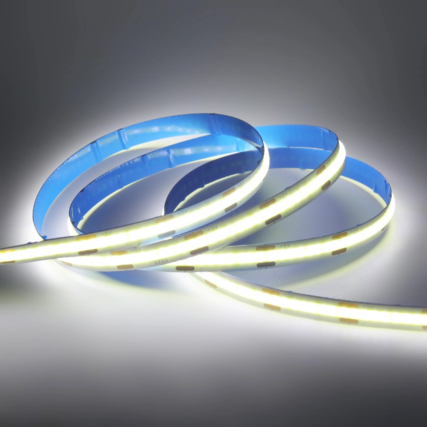 5V COB LED Strip High Density 320LEDs/m USB LED Light