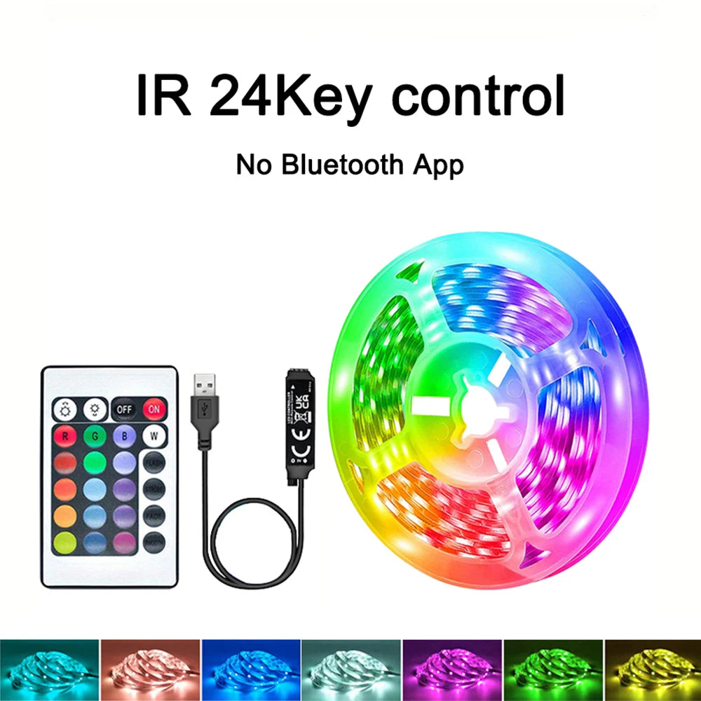 40M/131Ft Led Strip Lights APP 44Keys Music Sync Remote Control