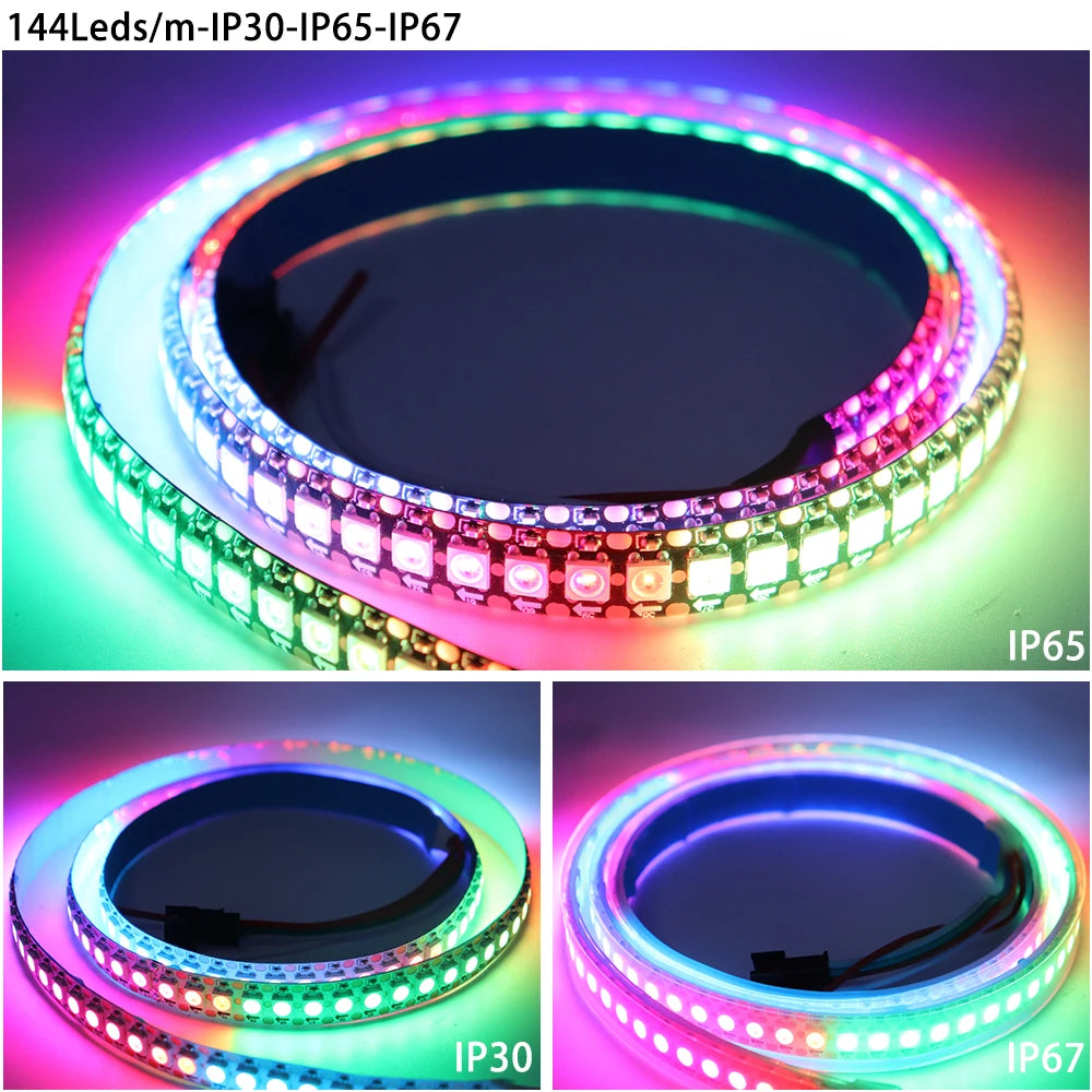 WS2812B DC5V 30/60/74/96/144leds/m Led Strip light