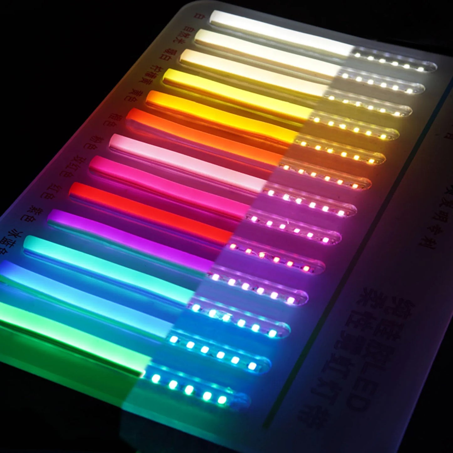 Separate Silicone Neon Strip Flexible soft led neon IP67 12V