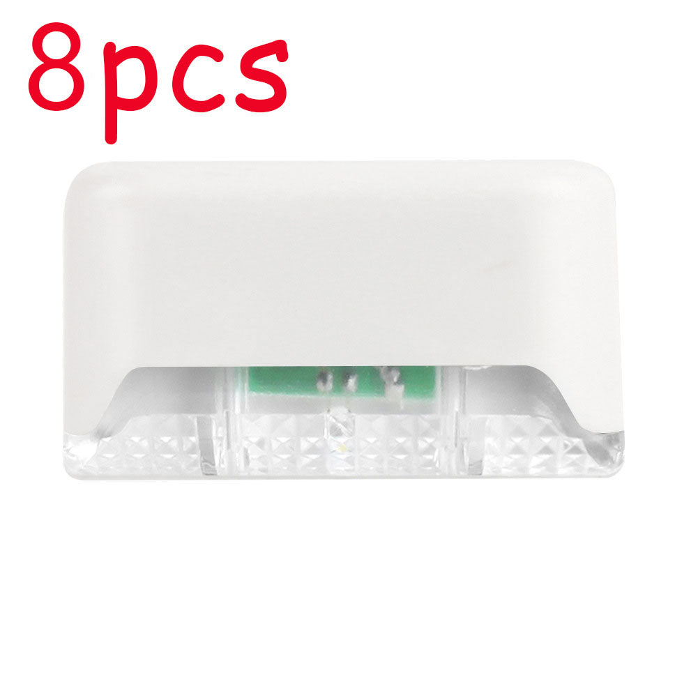 Solar Light 1Led Wall Light Outdoor Garden Wall Light Fence Light
