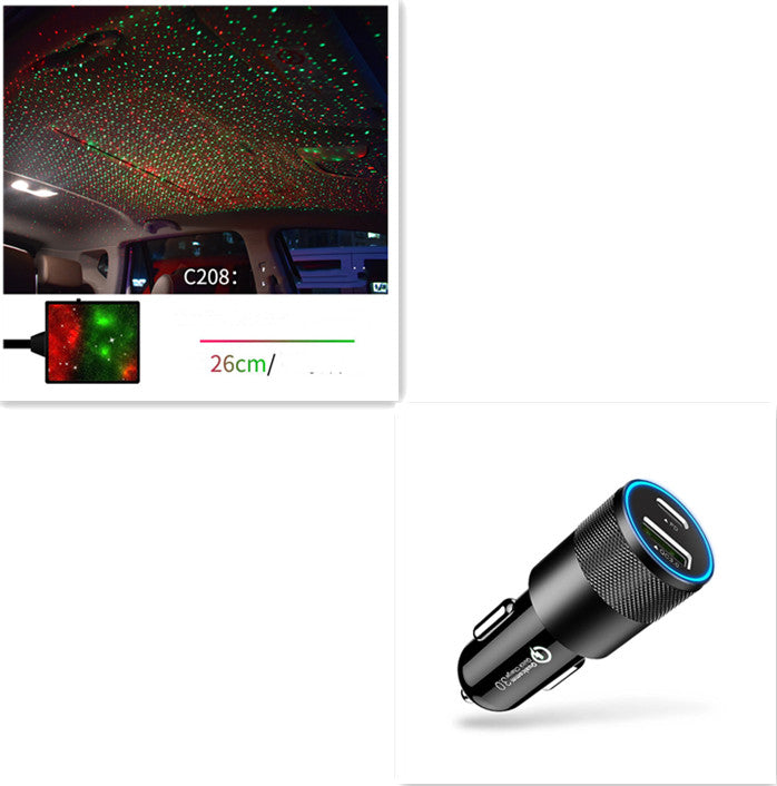 Star Light Projector Party Lights USB LED Light Interior Lighting LED