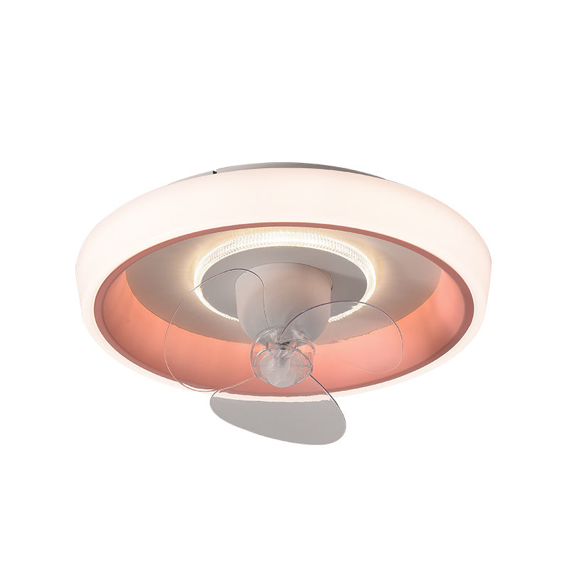 Household Simple Modern Intelligent Electric Fan Lamps And Lanterns
