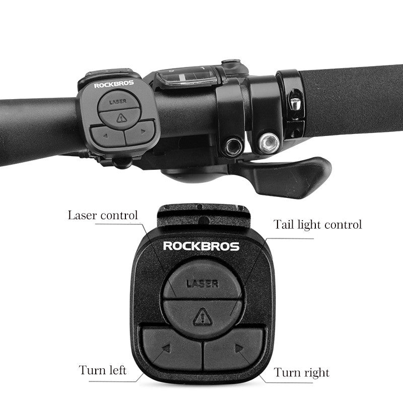 Smart Remote Control Bicycle Riding Laser