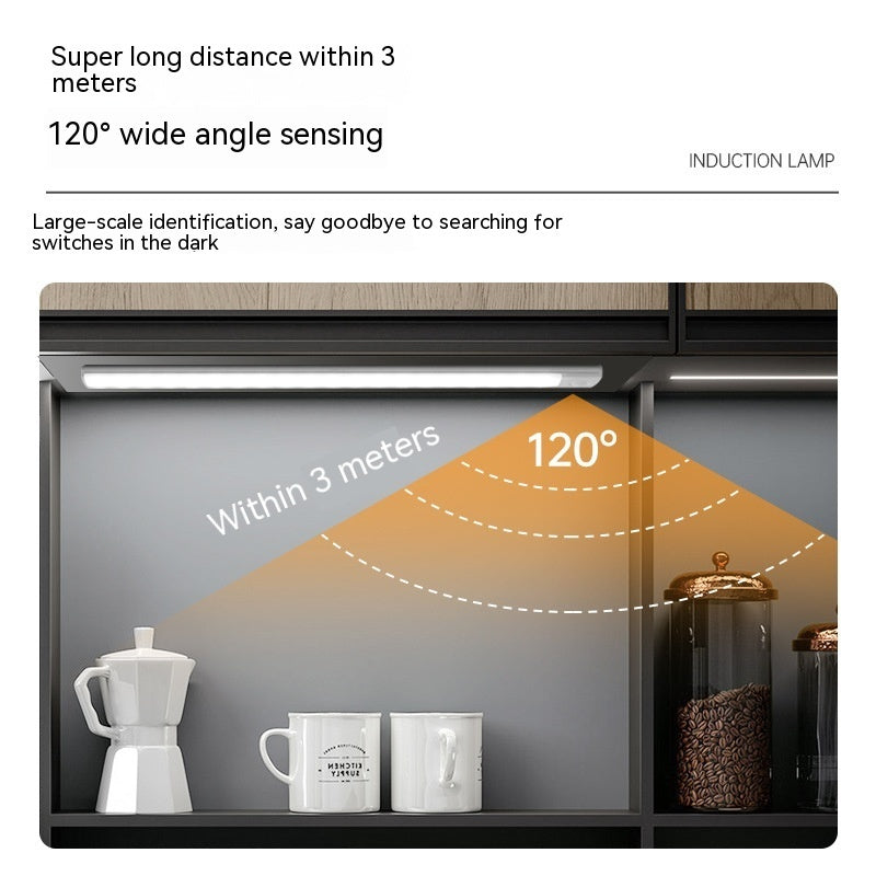 Smart Infrared Sensor Lamp Wireless Magnetic Long Cabinet Light