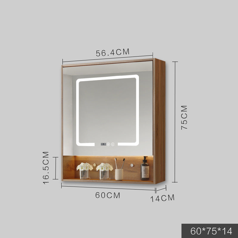 Smart Cabinet With Led Lights Anti-fog Hanging Wall Type
