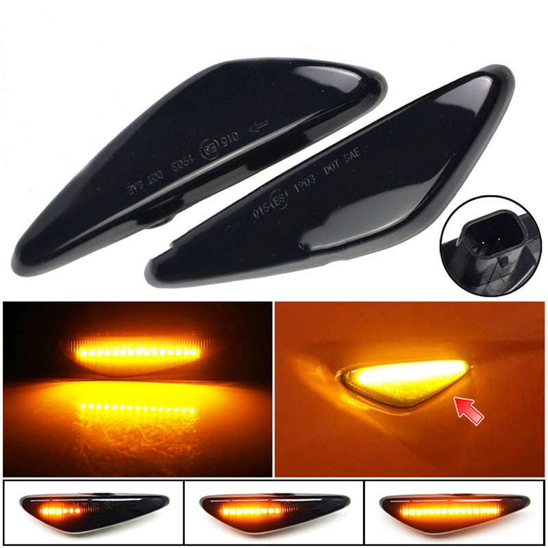 Leaf Board Light Side Turn Signal LED Modified Water Lamp