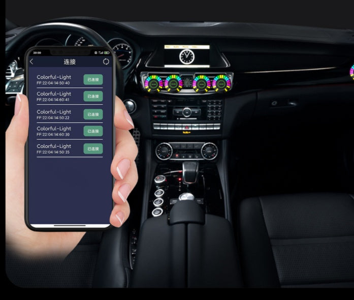 In-car Aromatherapy Rgb Atmosphere Light LED Magic Color