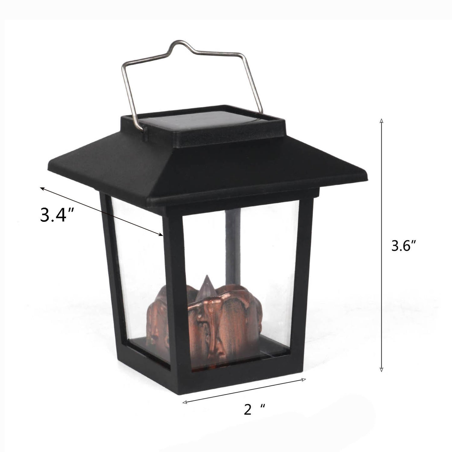 Retro Outdoor Decoration Electronic Hanging Lamp Garden