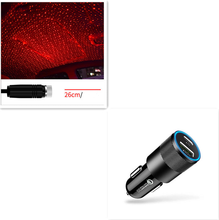 Star Light Projector Party Lights USB LED Light Interior Lighting LED