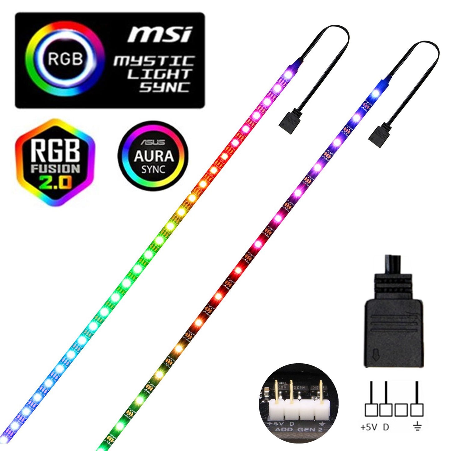 LED 5v Built-in 5050 Phantom IC30 Light Strip