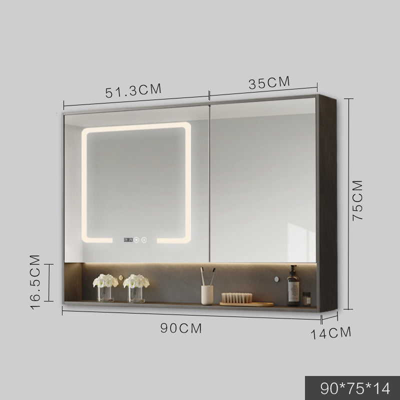 Smart Cabinet With Led Lights Anti-fog Hanging Wall Type