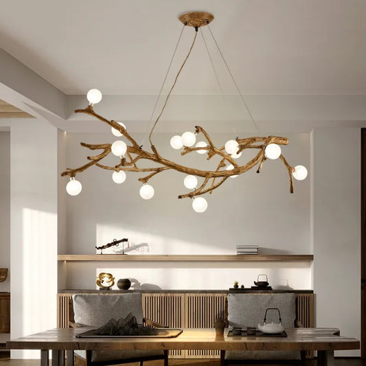 Restaurant Chandelier Decorative Tree Branch Lights