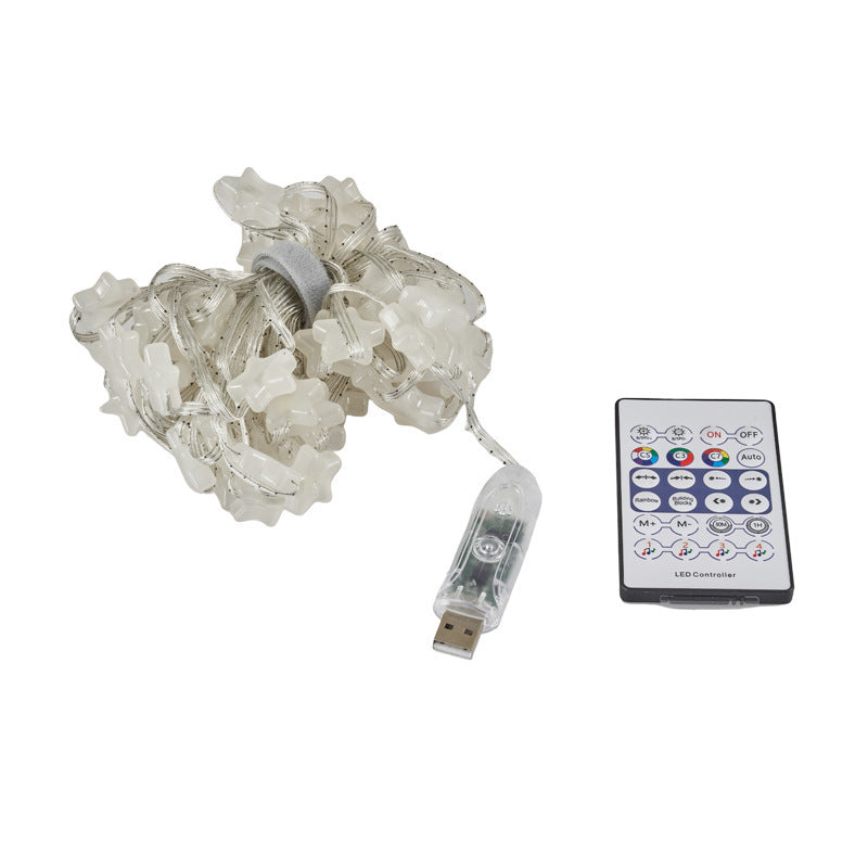 Led Magic Color Rubber-covered Wire Skewers Light
