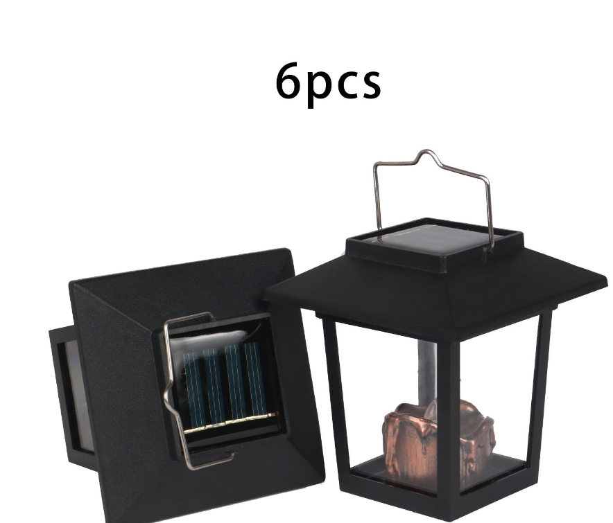 Retro Outdoor Decoration Electronic Hanging Lamp Garden