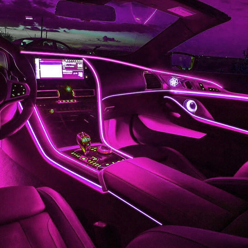 Car Led Decoration Cold Light Interior Modification Strip Car Light