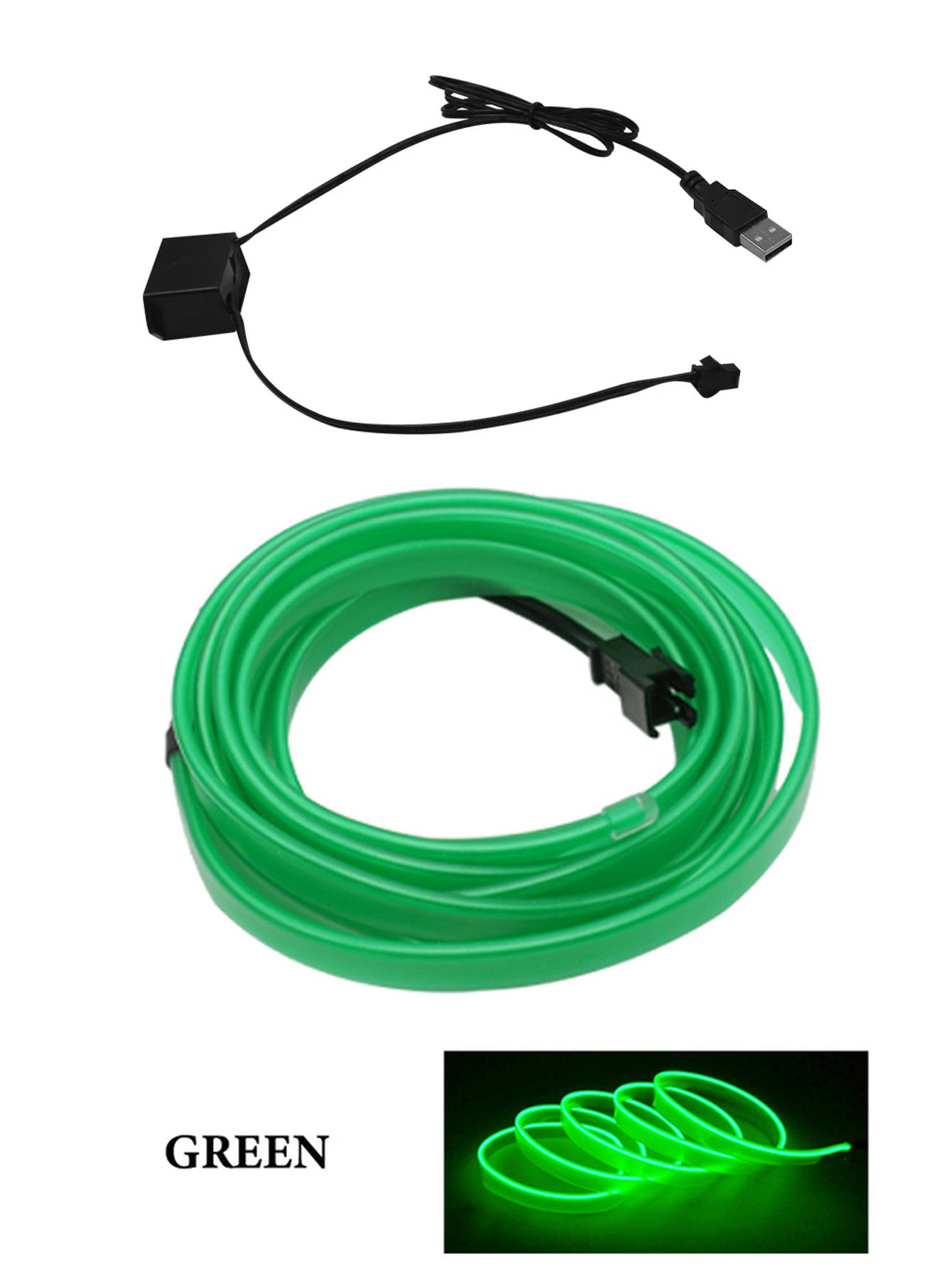 Car Led Decoration Cold Light Interior Modification Strip Car Light
