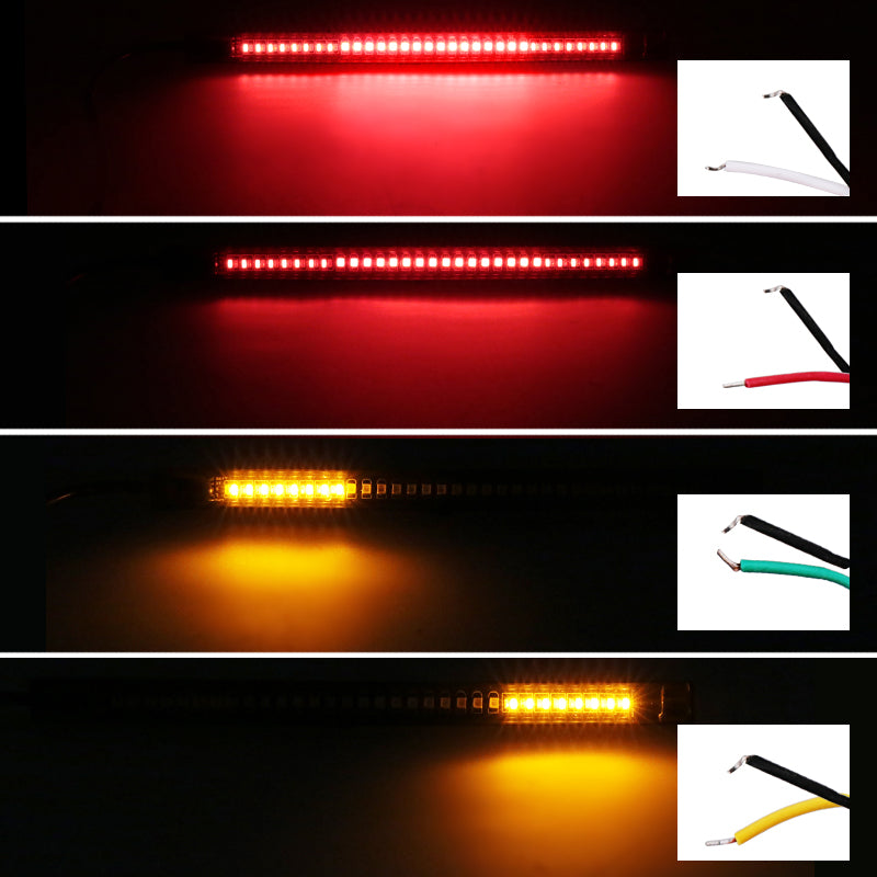 Universal Flexible Led Strip Tail Stop Light Motorcycle Led Tail