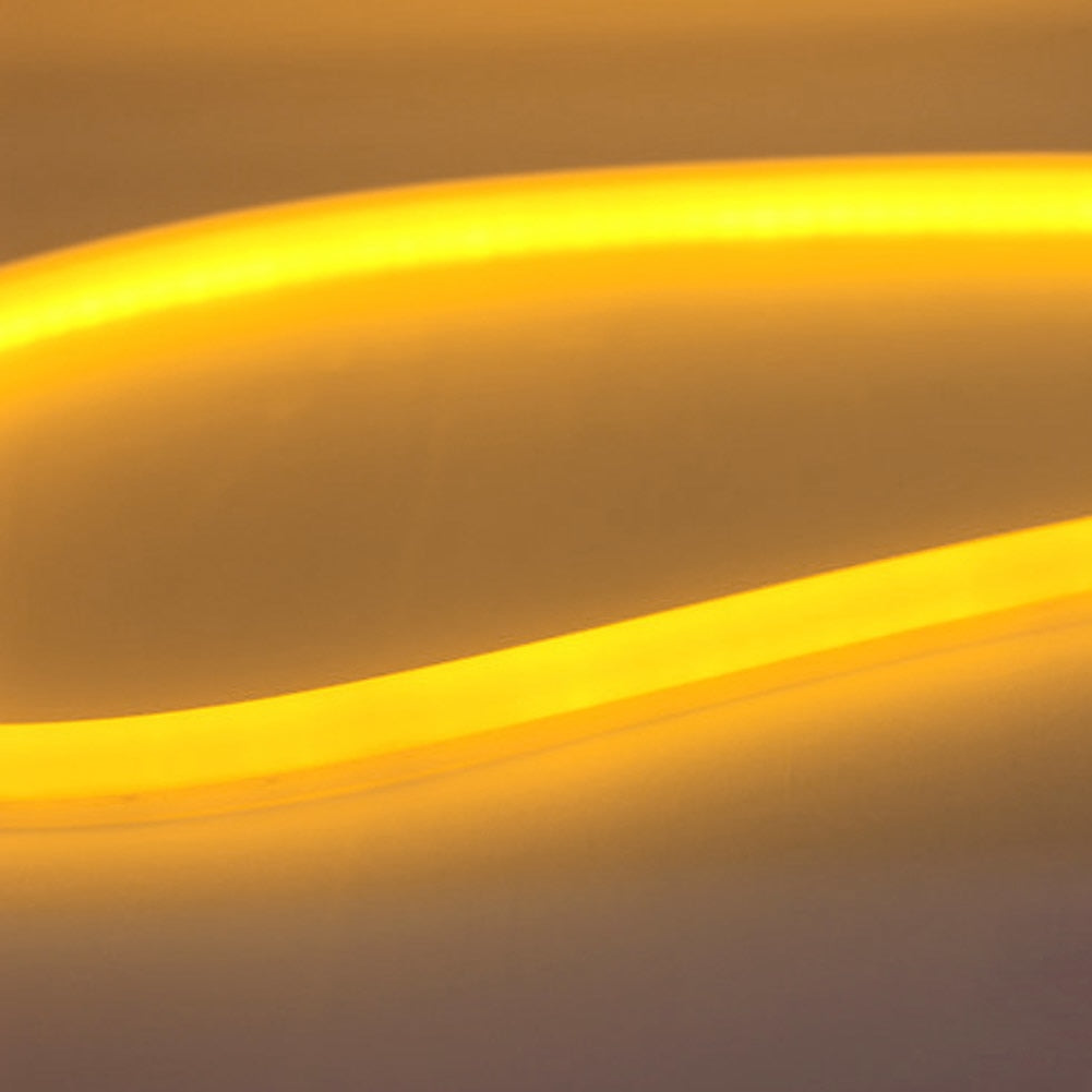 2 Pieces Flexible Car Soft Tube LED Strip Light Angel Eye Lamp