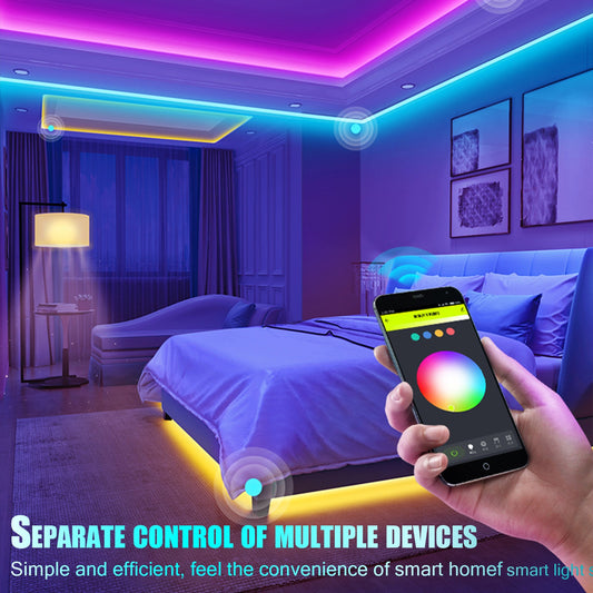 10M 3528 SMD RGB 600 LED Strip Light String Tape+44 Key IR Remote Control