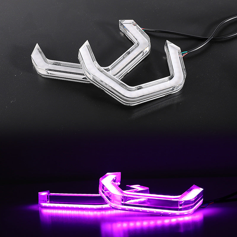 Suitable For BMW Crystal Angel Eye Rgb Bluetooth