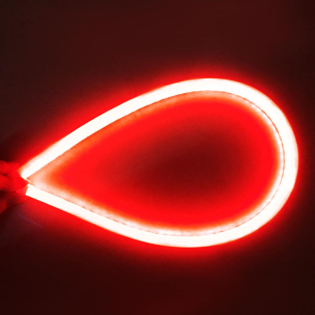 2 Pieces Flexible Car Soft Tube LED Strip Light Angel Eye Lamp