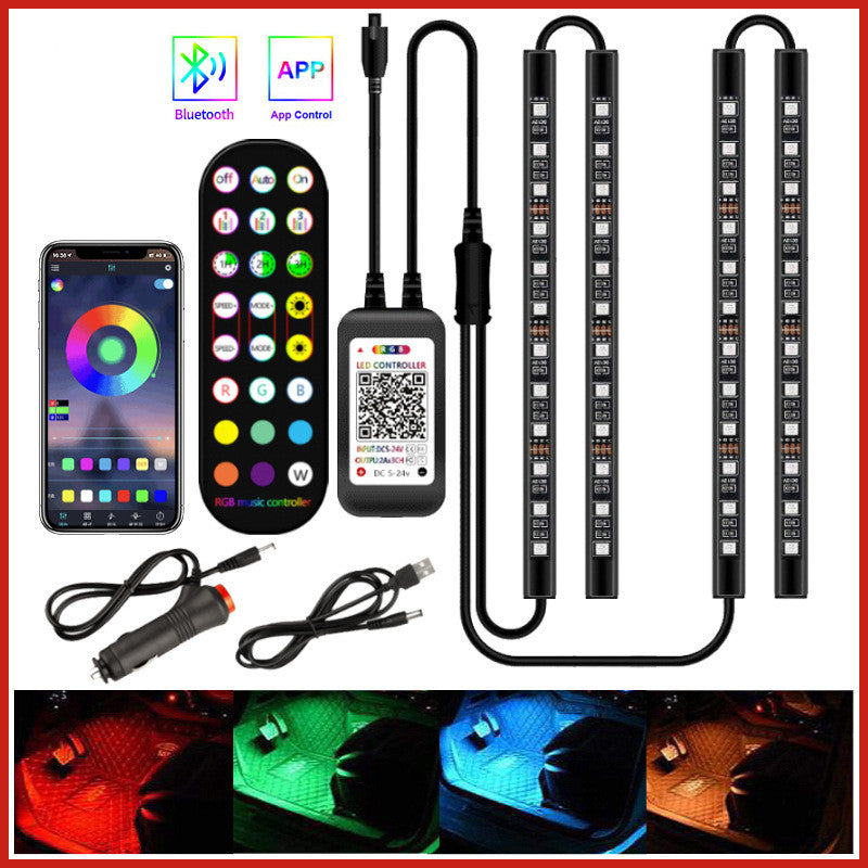 Styling Decorative Lamp LED Car Interior Light Waterproof Ambient Lamp