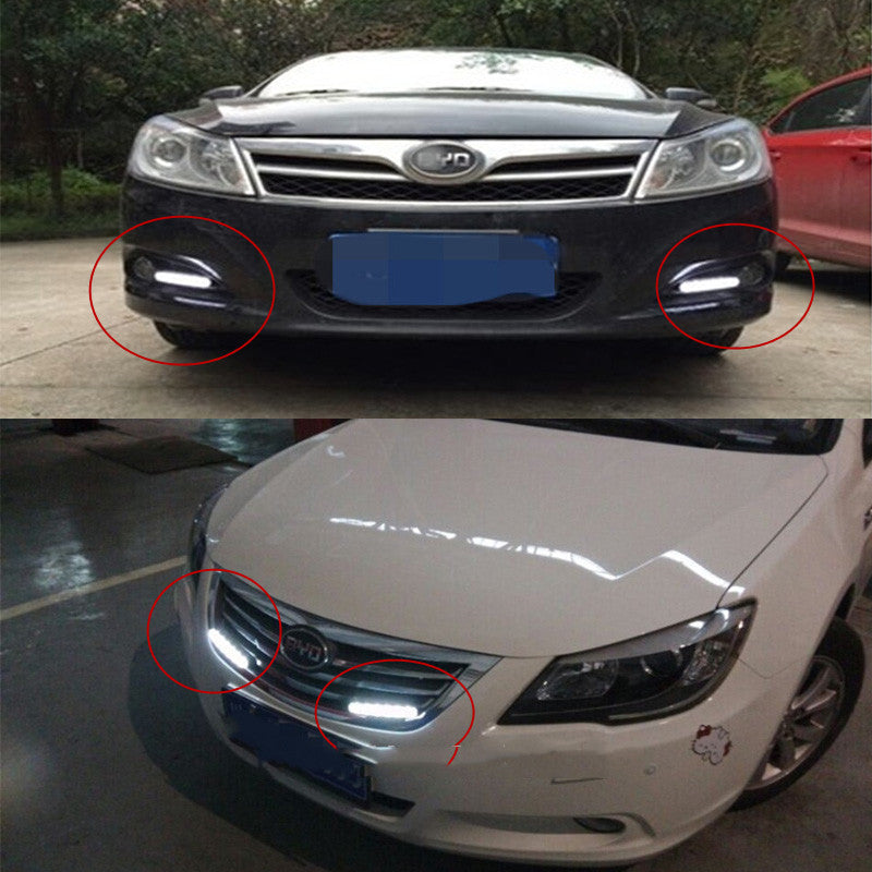 Car modification general grid 6LED daytime running light