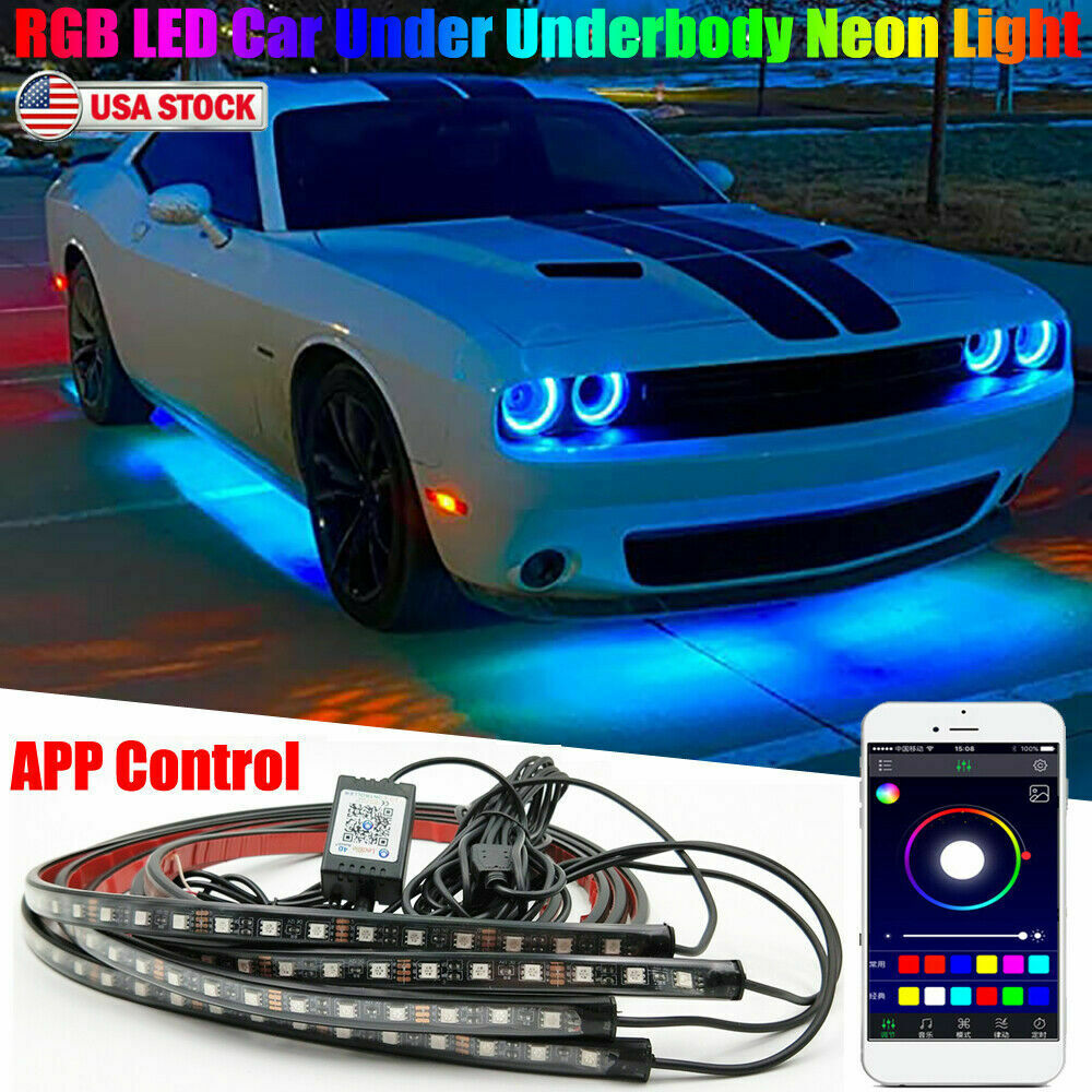 Car Underglow Light Flexible Strip LED Underbody Lights
