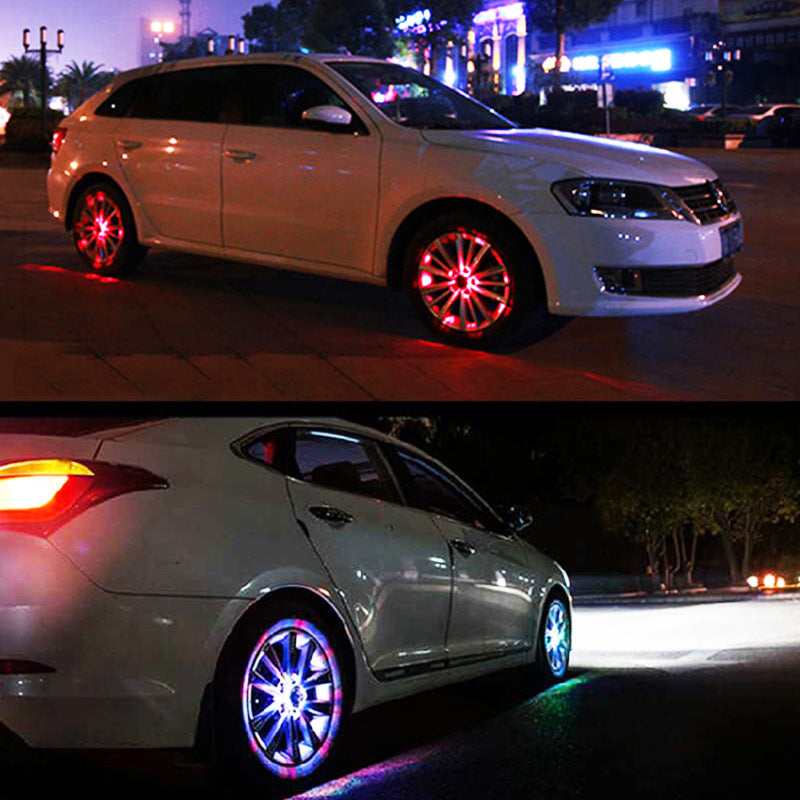 Colorful Hot Wheel Decorative Lights LED Flashing