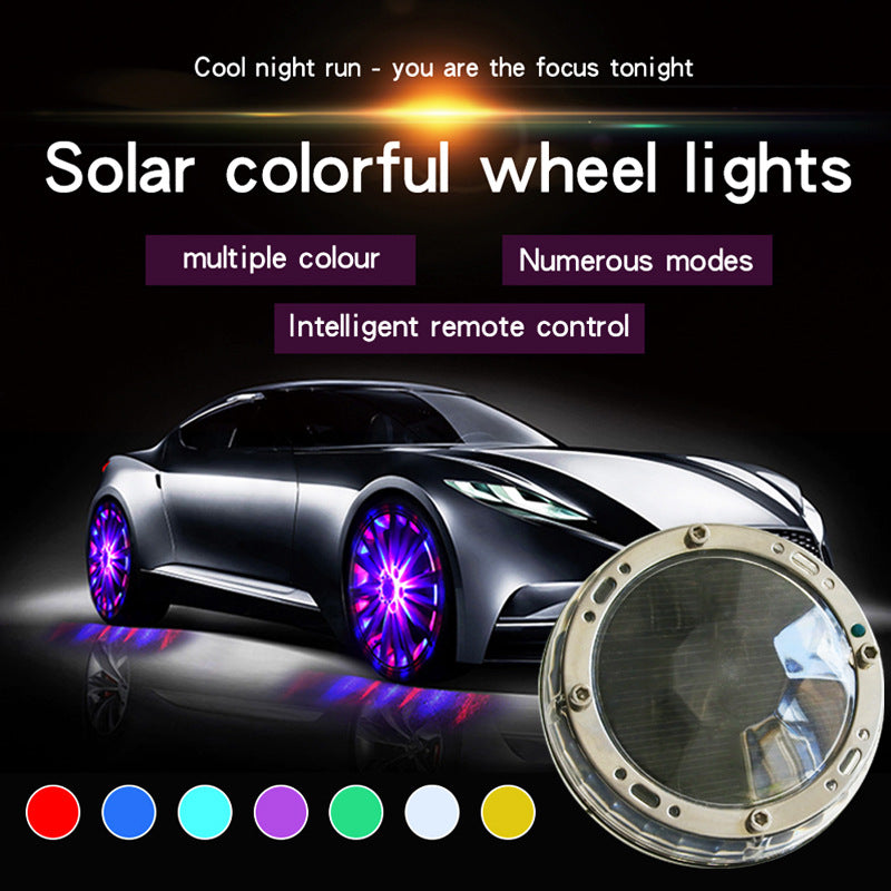 Colorful Hot Wheel Decorative Lights LED Flashing