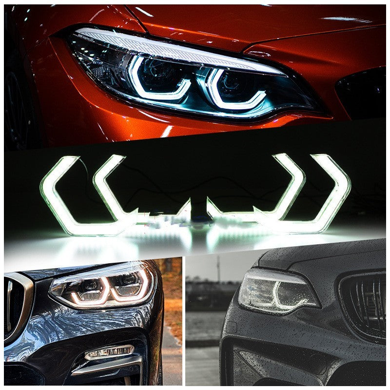 Suitable For BMW Crystal Angel Eye Rgb Bluetooth