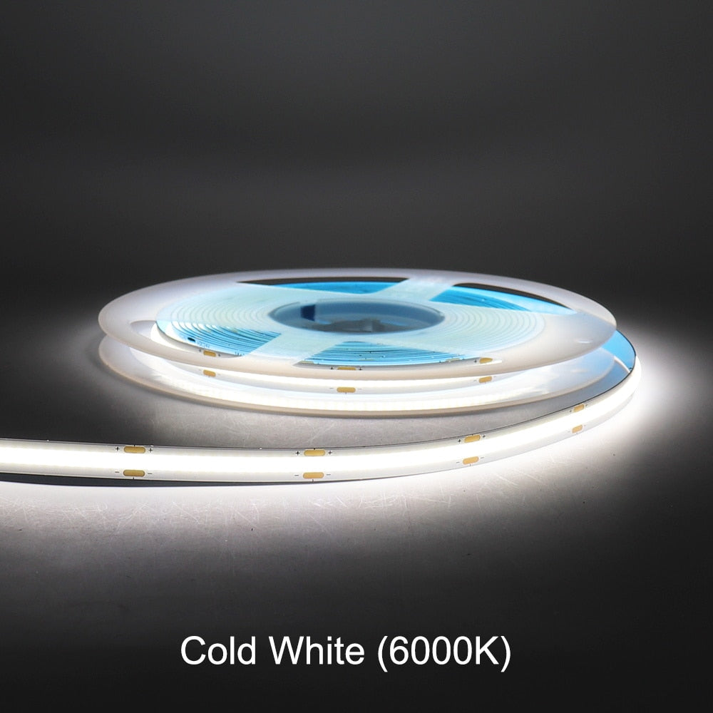Flexible COB LED Strip Light Room Decor