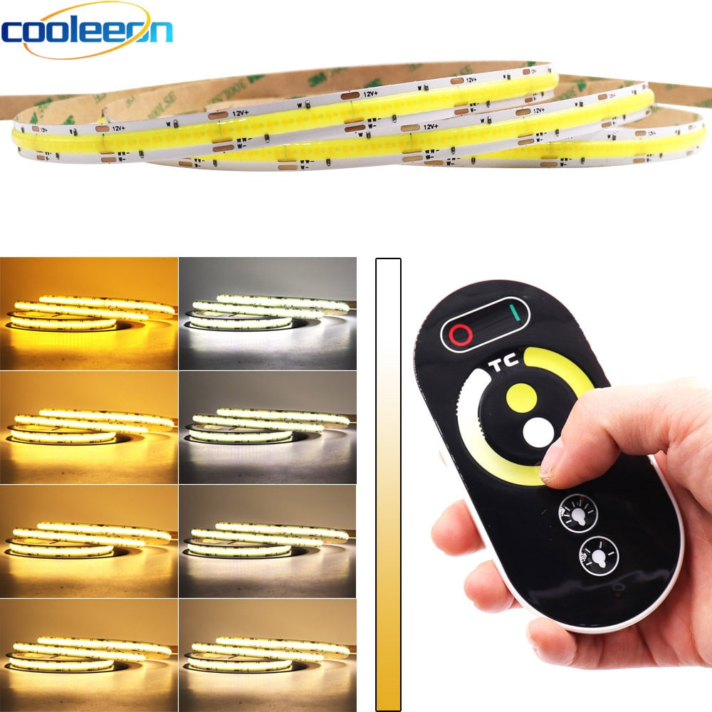 COB Strip LED Light Bar RF Dimmer DC 24V 12V