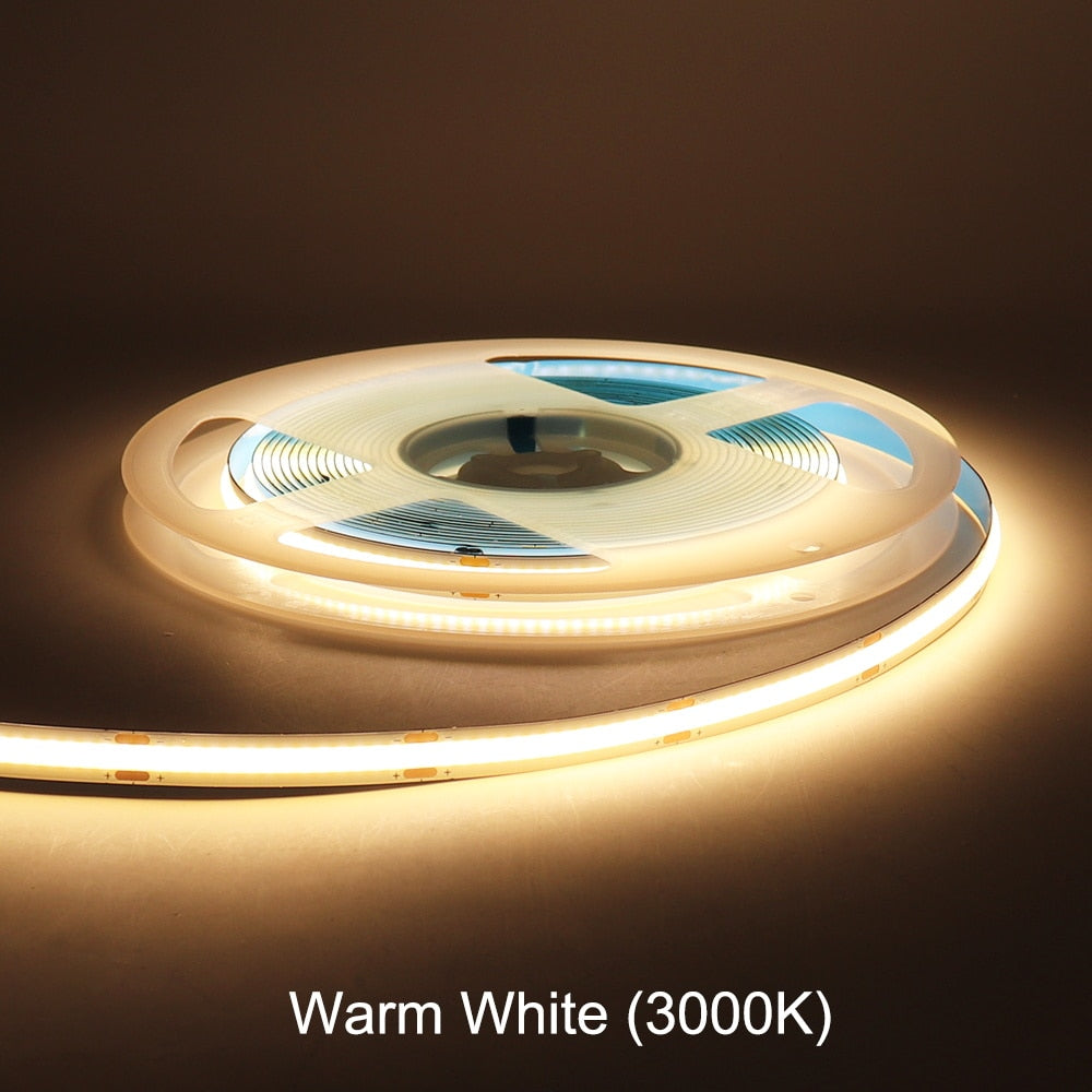 Flexible COB LED Strip Light Room Decor