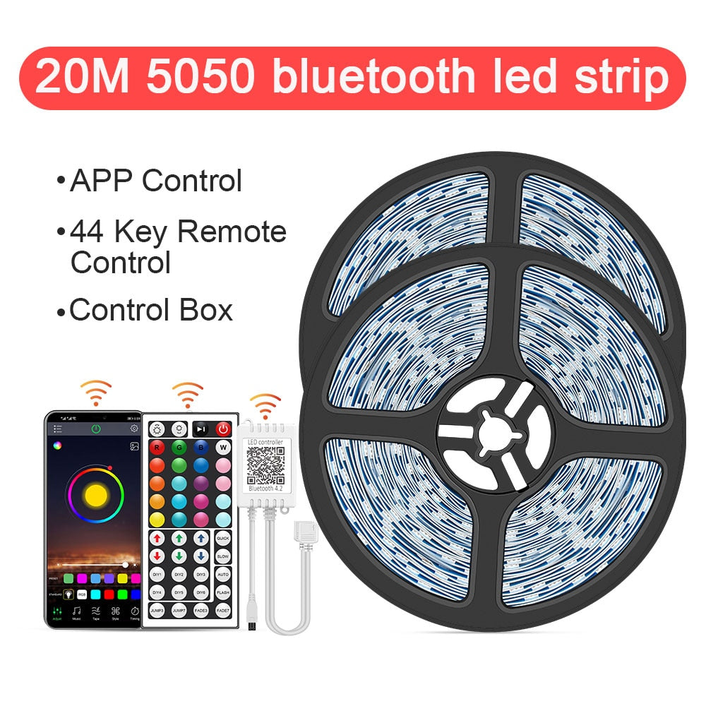 ColorRGB, LED RGB Strip Light, APP Control Color Changing