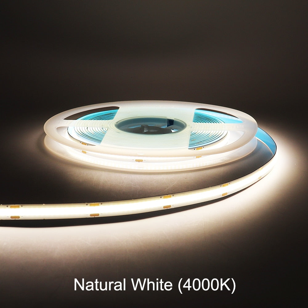 Flexible COB LED Strip Light Room Decor